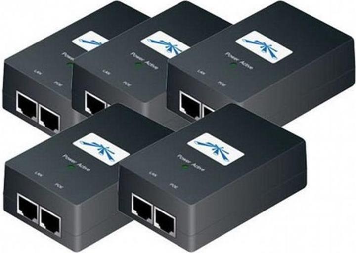 Image du produit Ubiquiti Injecteur PoE GE passif : 24V, 24W (802.3af (PoE), 24 W)