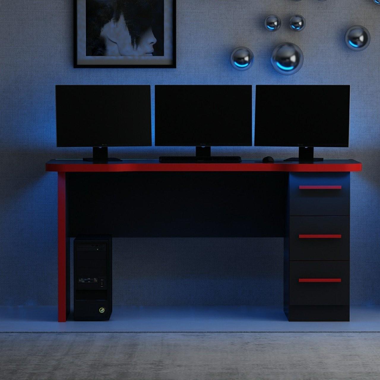 Thumbnail - Skye Decor Phoenix, Gaming Tisch, Schwarz