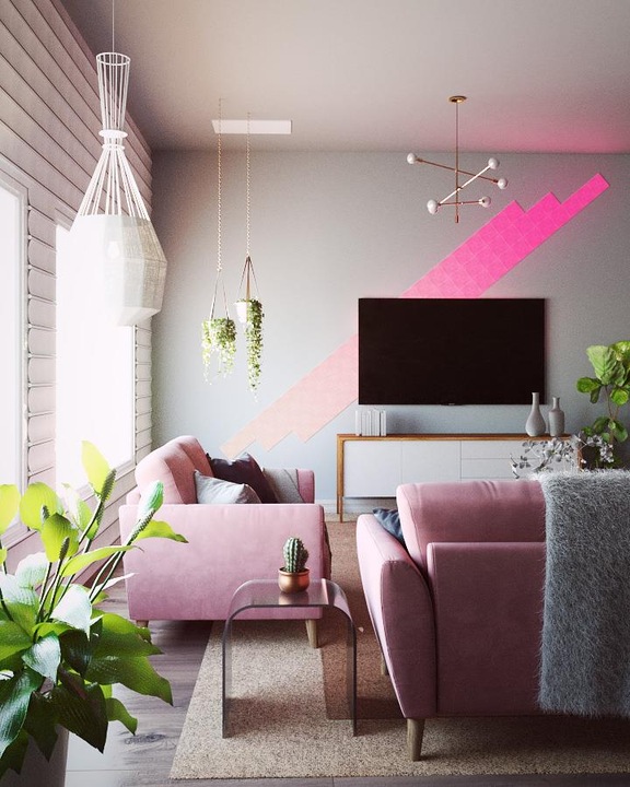 Actual product image Nanoleaf Canvas Smarter Kit (9 Panels) (900 lm)