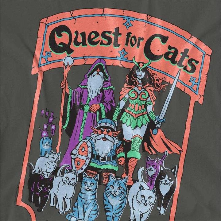 Produktbild Steven Rhodes Quest For Cats TShirt (S)