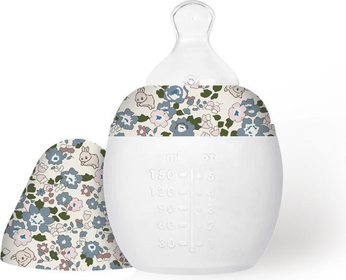 That's mine - Éhlée Collab baby bottle - Flores and bunnies - 150 ml (150 ml)