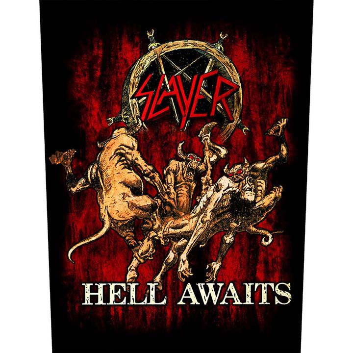 Image du produit Slayer L'enfer attend le patch (36 x 30 cm)