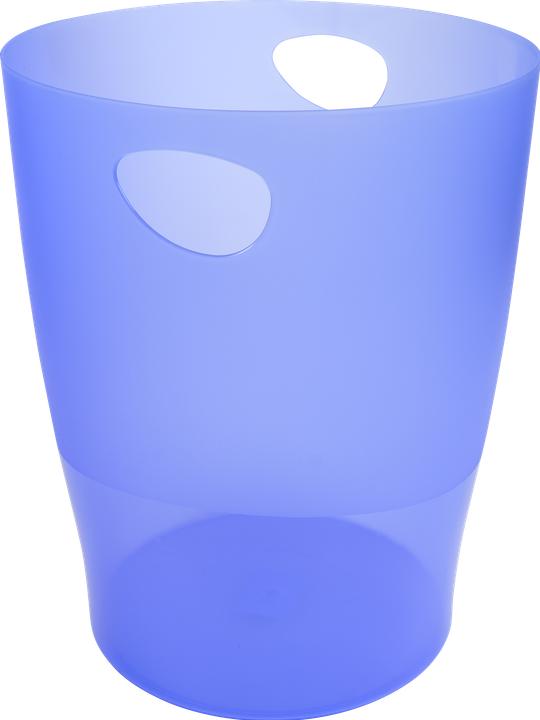 Immagine prodotto Exacompta Ecobin blu ghiaccio traslucido (15 l)