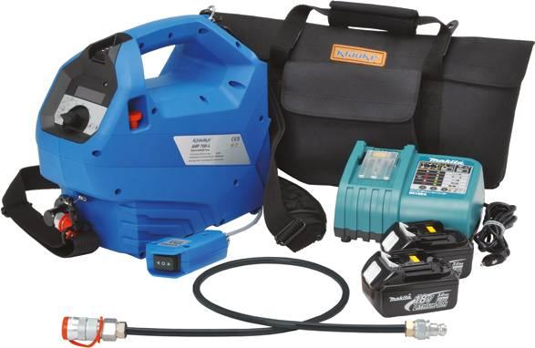Actual product image Klauke KLA AHP700L Battery Hydraulic Pump 18V LI-ION