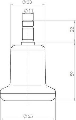 Produktbild Hjh Office 5x STAND 11mm/50mm
