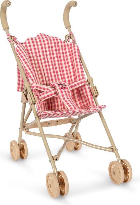 Konges Slojd Puppenwagen Bubblegum Check