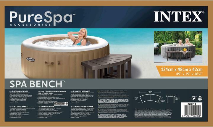 Actual product image Intex SPA BENCH klein