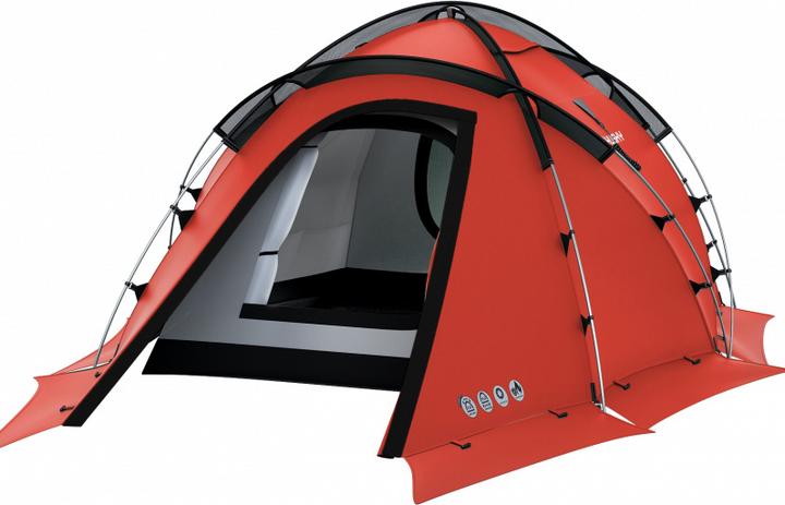 Image du produit Husky Fighter Extreme 3 4 Lichtgewicht Tent 3 - Rood - 3 Persoons (Tente tunnel, 4.80 kg, 4 personnes)