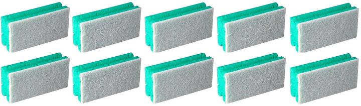 Edi Baur Schwamm Profi 10 Stück, Grün/Weiss (10 Stk.)