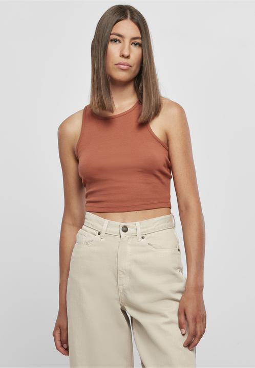 Actual product image Urban Classics Ladies Cropped Rib Top (S)
