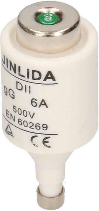 Produktbild Max Hauri Sicherung 6A träge 500V DT-II 5 Stk. (6 A)