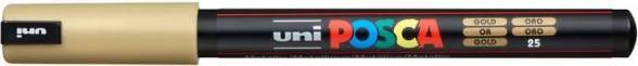 Actual product image Posca PC-1MR Fineliner brand (Gold, 0.70 mm, 1 x)