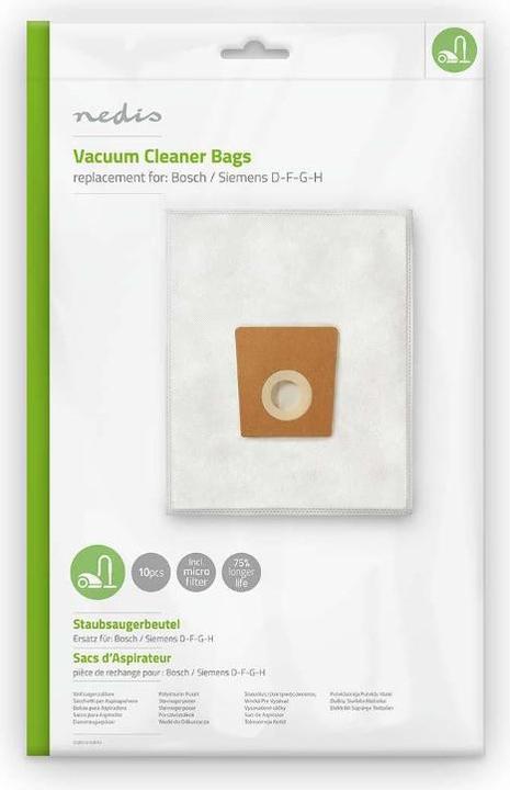 Image du produit Nedis DUBG121SIB10 accessoire à vide/supplémentaire (10 x)