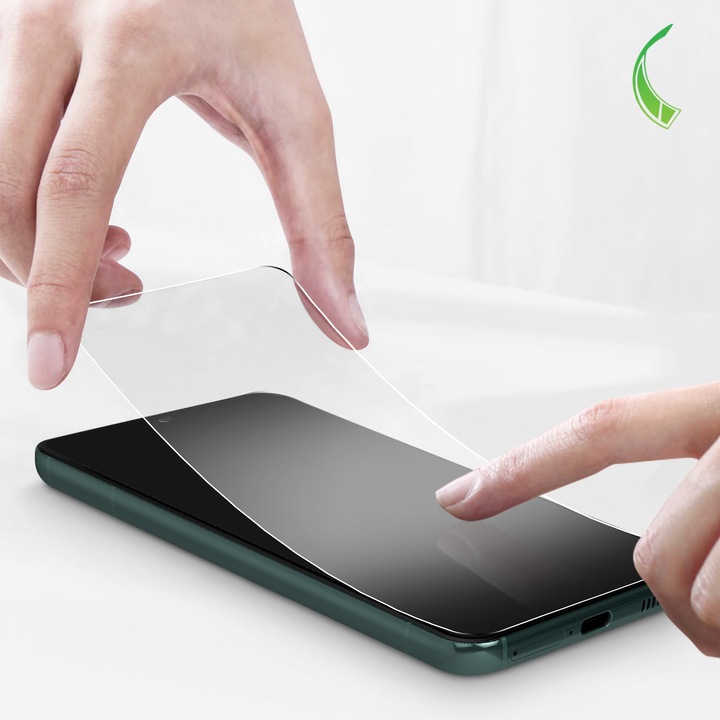 Actual product image Bestsuit Organic glass film, screen protector (1 Piece, Samsung Galaxy S21)