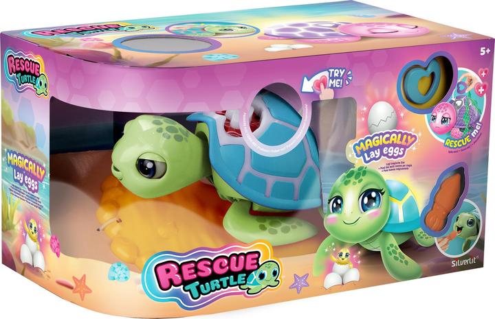 Actual product image Silverlit Rescue turtle green