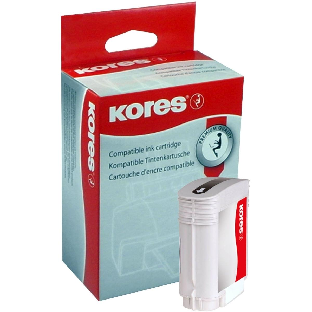 Kores, Druckerpatrone, Tinte kompatibel schwarz Orig.Nr. C4906AEKOR (BK)