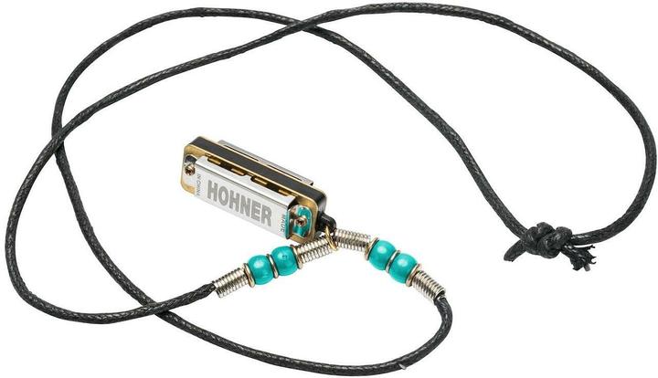 Actual product image Hohner Mini harmonica necklace (Harmonica, Diatonic)