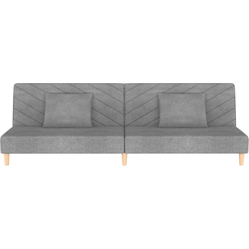 Thumbnail - VidaXL, Sofa, 10-tlg. Garten-Lounge-Set mit Kissen (2-Sitzer)