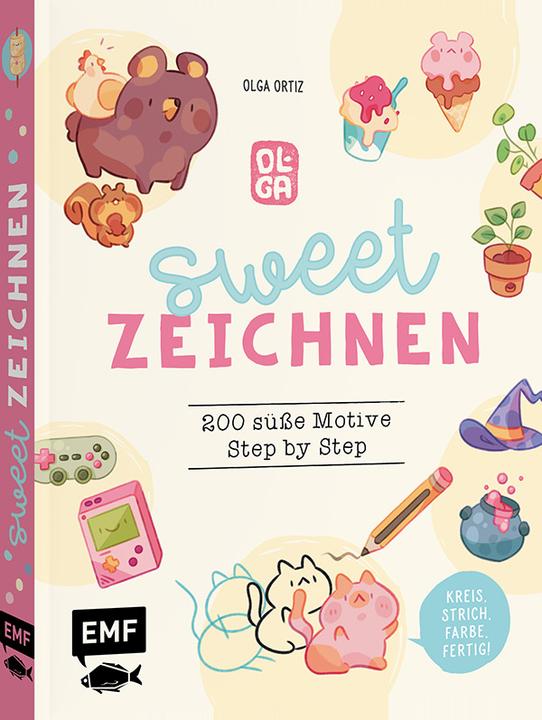 Actual product image Sweet zeichnen – 200 süsse Motive von Instagram-Artist olguioo