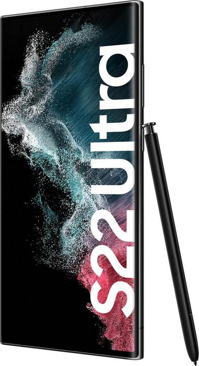 Produktbild Samsung Galaxy S22 Ultra EU (256 GB, Phantom Black, 6.80", Dual SIM, 5G)
