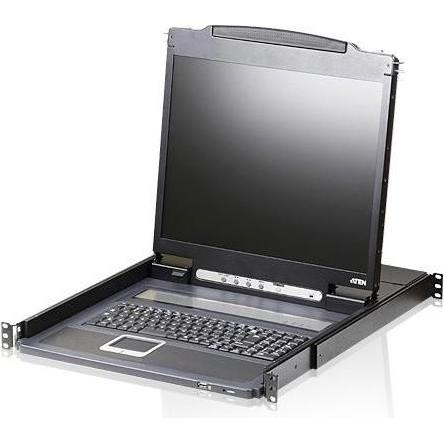 Aten Slideaway console 19" LED, Serverschrank Zubehör, Schwarz