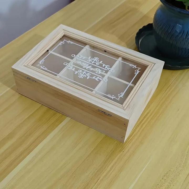 Produktbild 5Five Box die x6 Bambusfächer, farblos