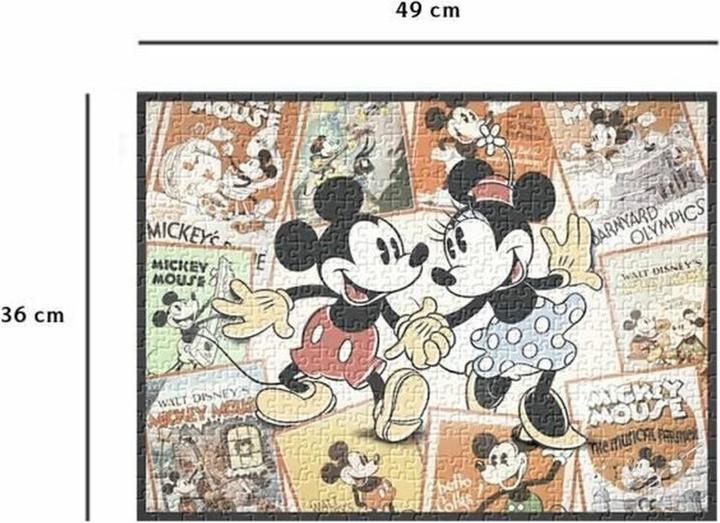 Produktbild Nathan Puzzle 500 pieces Mickey Mouse (500 Teile)