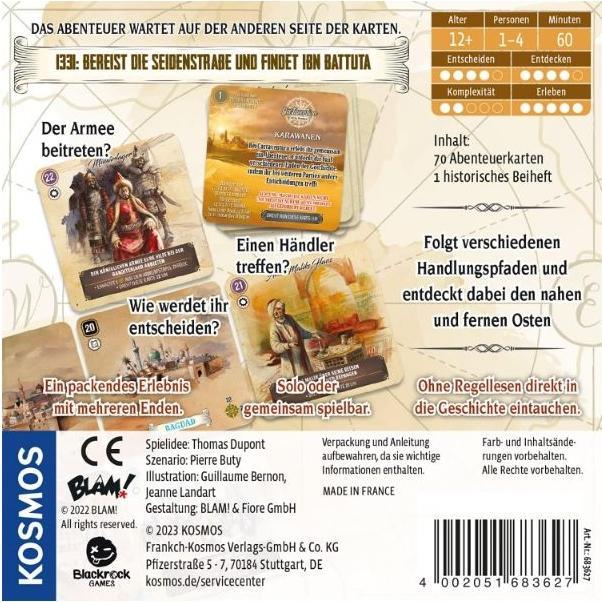 Actual product image Kosmos Cartaventura Caravans (German)