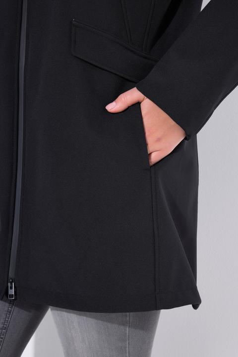 Image du produit Ulla Popken Veste Softshell HYPRAR à capuche, déperlante (50, 52)