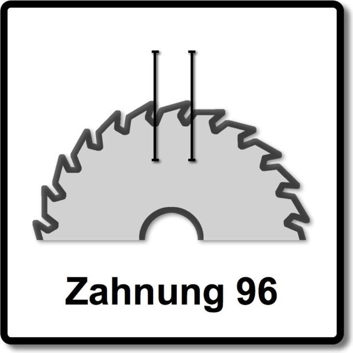 Actual product image Bosch Professional Zubehör Circular saw blade Expert for Aluminium for cordless saws,305 x 2.4/1.8 x 30, 96 teeth