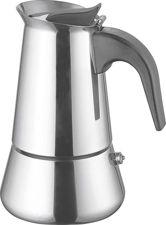 Actual product image Weis Espresso maker 4 cups stainless steel (4 Cups)