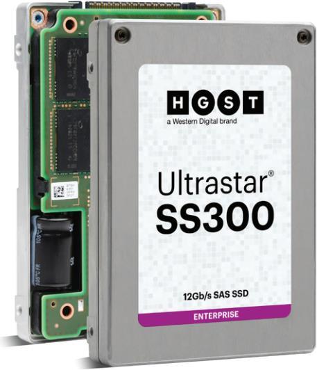 Produktbild Hitachi Ultrastar SS300 400GB SAS 12Gb/s Crypto-E SSD 10DW/D 3D 6,4cm 2,5Zoll 15mm HUSMM3240ASS200 (400 GB, 2.5")