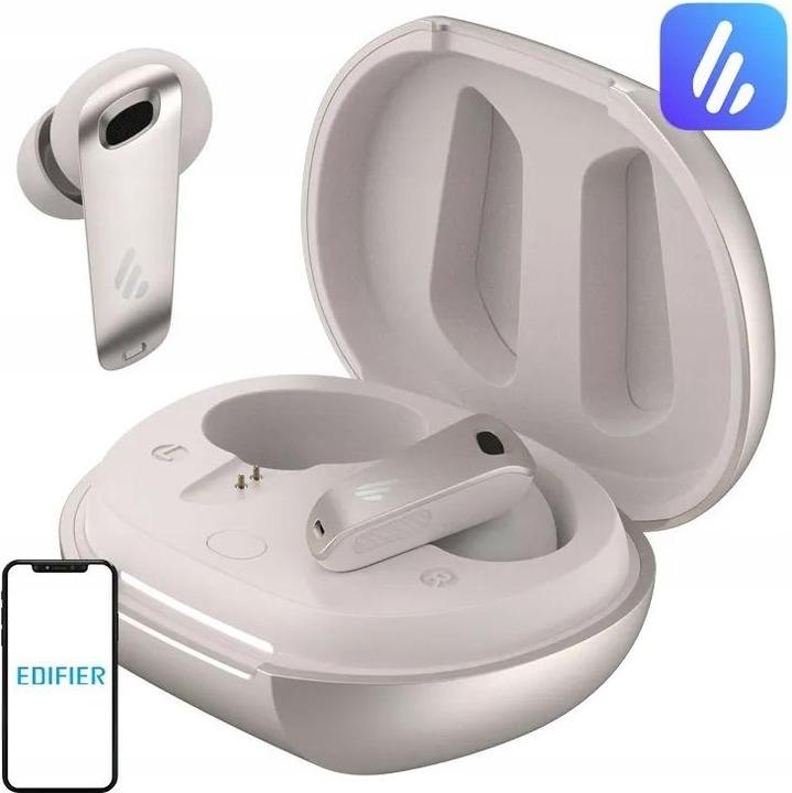 Actual product image Edifier NeoBuds Plus Bluetooth Earbuds starlight retail (6 h, Wireless)