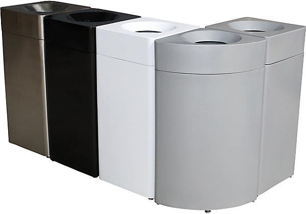 Produktbild kaiserkraft Abfallbehälter, quadratisch (42 l)