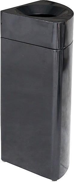 Actual product image kaiserkraft Litter garbage can, quarter circle (30 l)