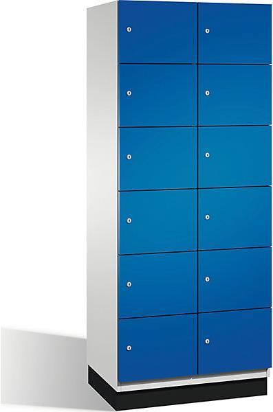 Actual product image C+P CAMBIO compartment cabinet with steel doors (80 cm, 195 cm)
