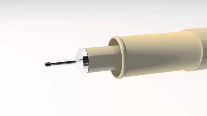 Actual product image Sakura Fibre pen Pigma Micron (Black, 3 x)