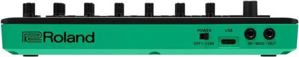 Produktbild Roland Aira S-1 Tweak Synthesizer mit Kopfhörer
