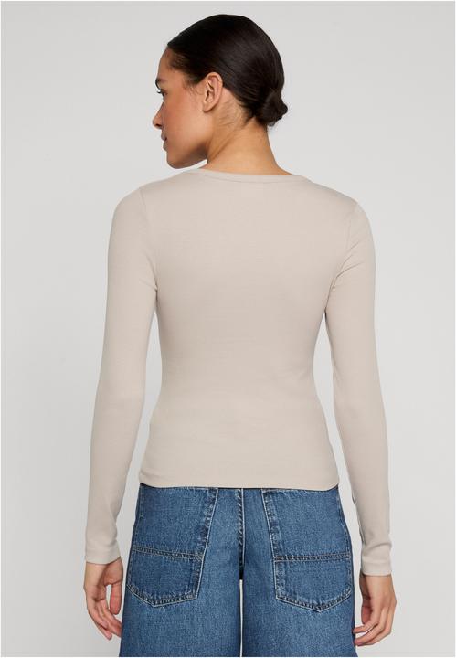 Immagine prodotto Urban Classics Ladies Basic Rib Longsleeve 2-Pack cloud+black S (S)