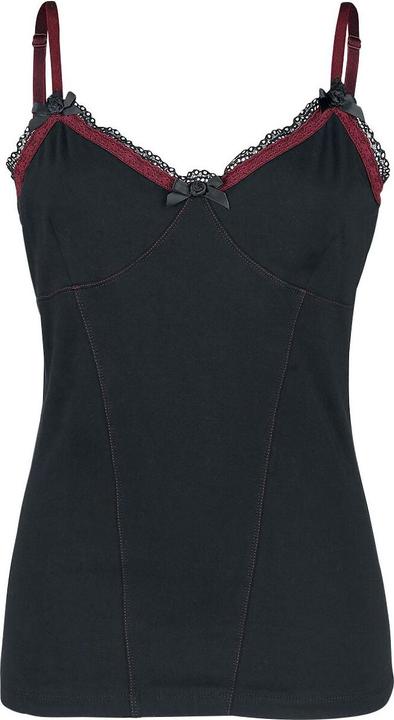 Produktbild Gothicana by EMP Top mit Spitze (L)