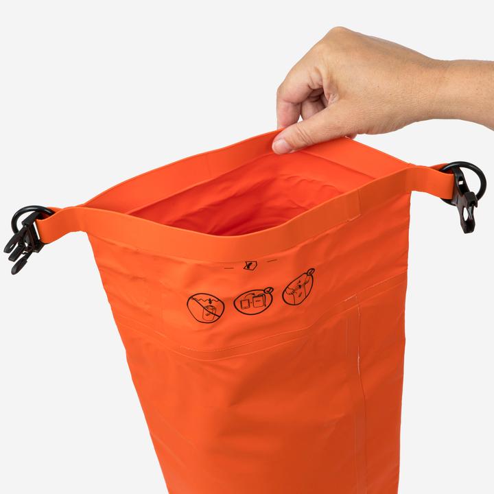 Actual product image Itiwit Waterproof bag (IPX6) - 20 L Orange (20 l)