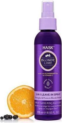 Actual product image Hask BLONDE CARE 5-in-1 leave in spray 175 ml (175 ml)