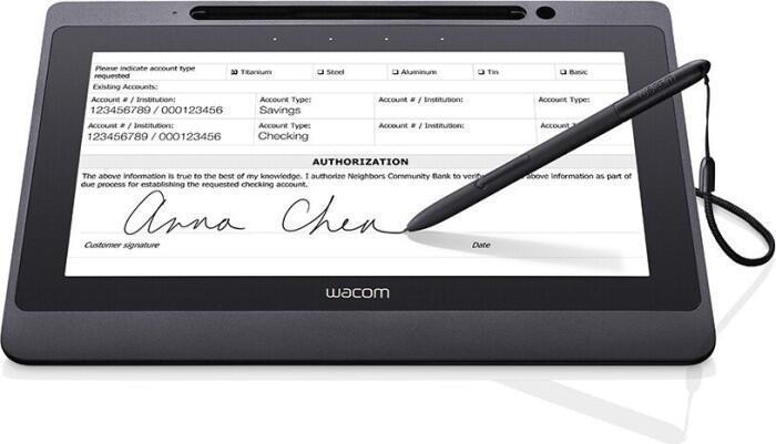 Actual product image Wacom Signature Tablet DTU-1141B (10.10", 2540 lpi)