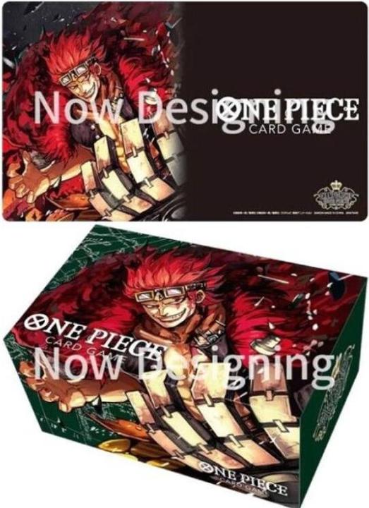 Actual product image One Piece : - Card Game Playmat And Storage Box Set - Eustass Captain Kid