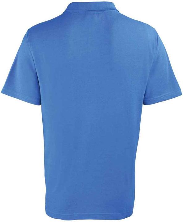 Actual product image Premier Mens Pique Stud Front Polo Shirt (5XL)