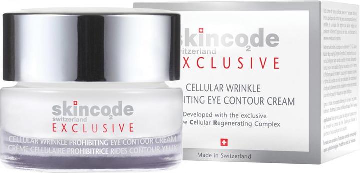 Produktbild Skincode Exklusive Cellular Wrinkle Prohibiting (Augenpflege Crème, 15 ml, Tag + Nacht)