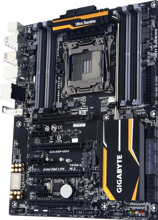 Actual product image Gigabyte Ga-X99-Ud4 (LGA 2011-v3, Intel X99 Express, ATX)