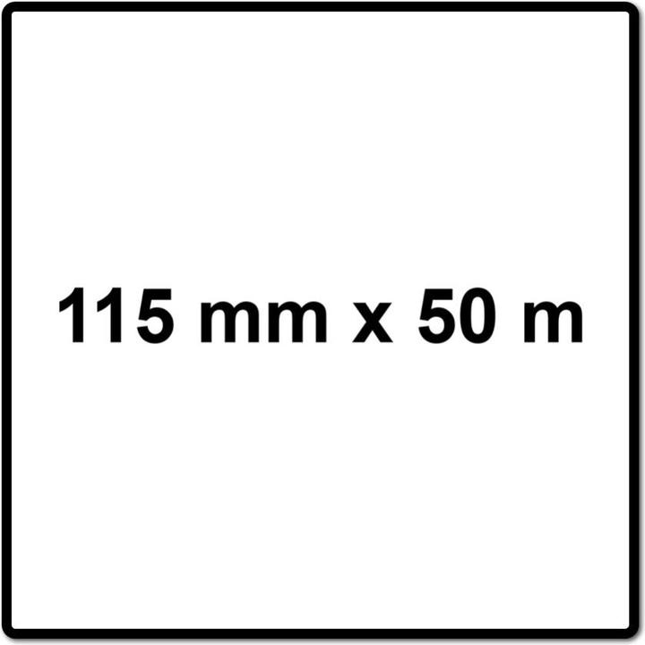 Actual product image Mirka BASECUT Sanding Paper 115 mm x 50 m P40 4x Sanding Roll ( 4x 2251100140N ) Universal Sanding Pa (P40)