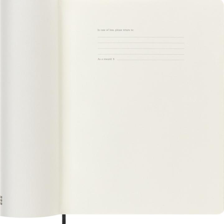 Produktbild Moleskine Notizbuch (19 x 25 cm, Liniert, Weicher Einband)