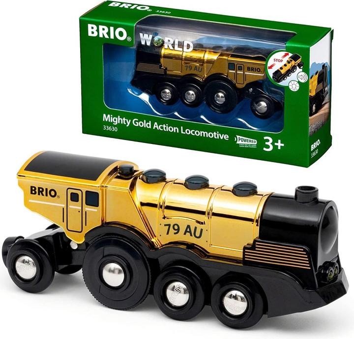 Productafbeelding Brio Gouden batterij locomotief